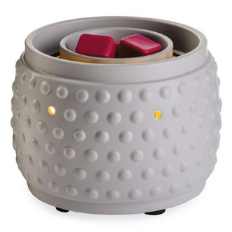 wax warmer FAN BEADED SLATE