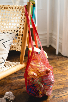 string bag LONG CHILI