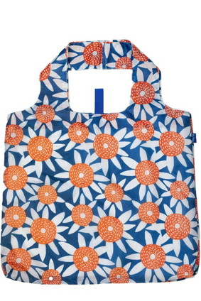 shopping bag STRAW SUNFLOWERS