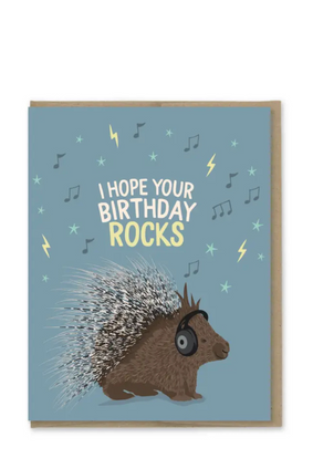 mpm card BIRTHDAY ROCKS