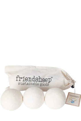 eco dryer ball WHITE TRIO