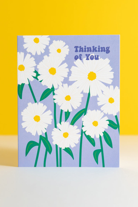 graphic anthology card THINKING OF YOU