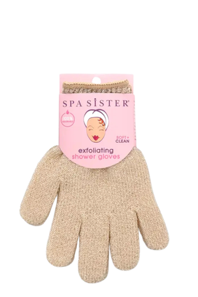 shower gloves CREAM