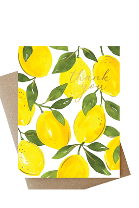 abigail jayne card THANK YOU LEMONS