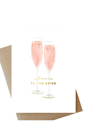 abigail jayne card CHEERS TO THE BRIDE