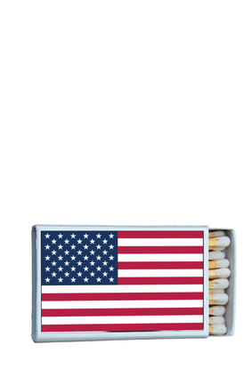 mini matches AMERICAN FLAG