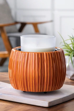 wax warmer CROCK HARVEST PUMPKIN