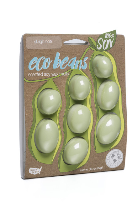 eco beans soy melts sleigh ride