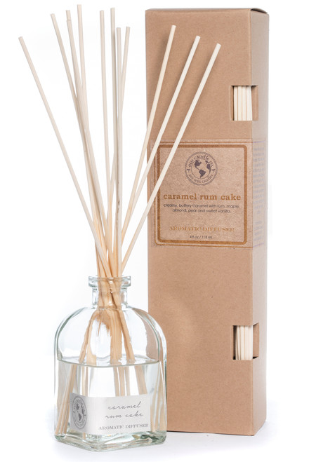 reed diffuser CARAMEL RUM CAKE