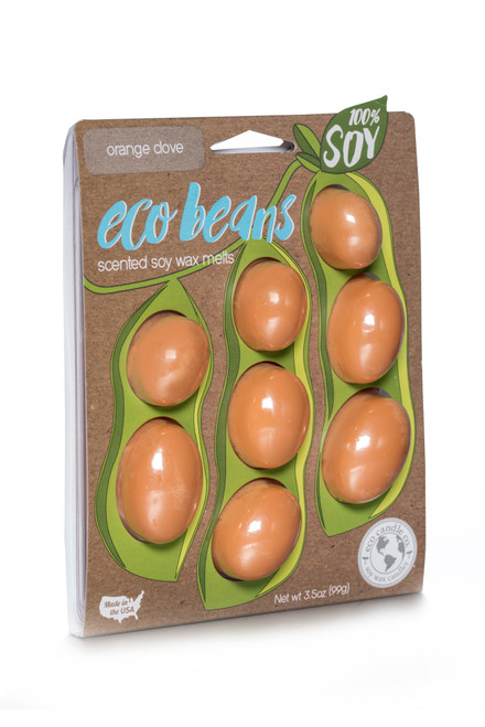 Eco Beans soy wax melts ORANGE CLOVE