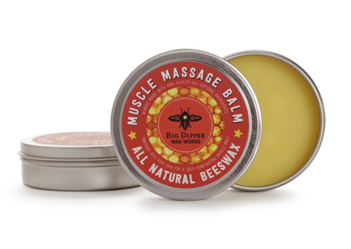 beeswax body balm MUSCLE MASSAGE