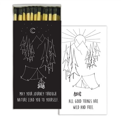 matches CAMPING Safety matches, 50 sticks per box