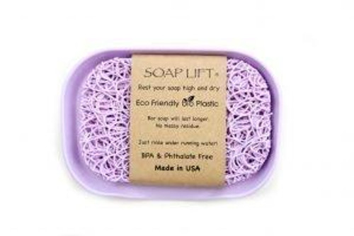 soap lift dish LAVENDER