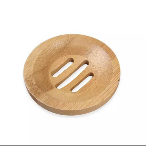 bamboo soap dish ROUND