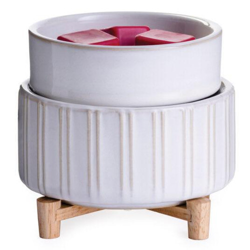 wax warmer 2-in-1 CERAMIC & WOOD