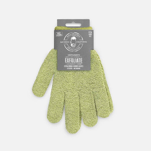 shower gloves SAGE GREEN