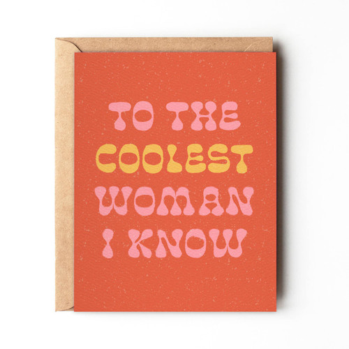 daydream card COOLEST WOMAN