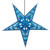 paper star lantern BLUE FLUTTER