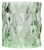 candle holder MULTIFACETED MINT GREEN