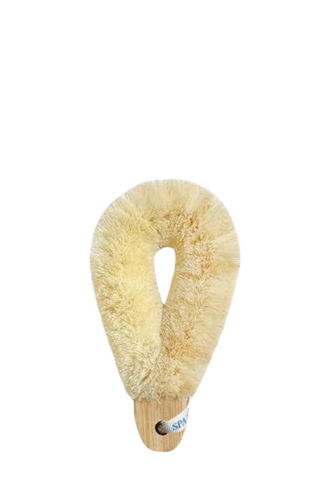 dry body brush BAMBOO