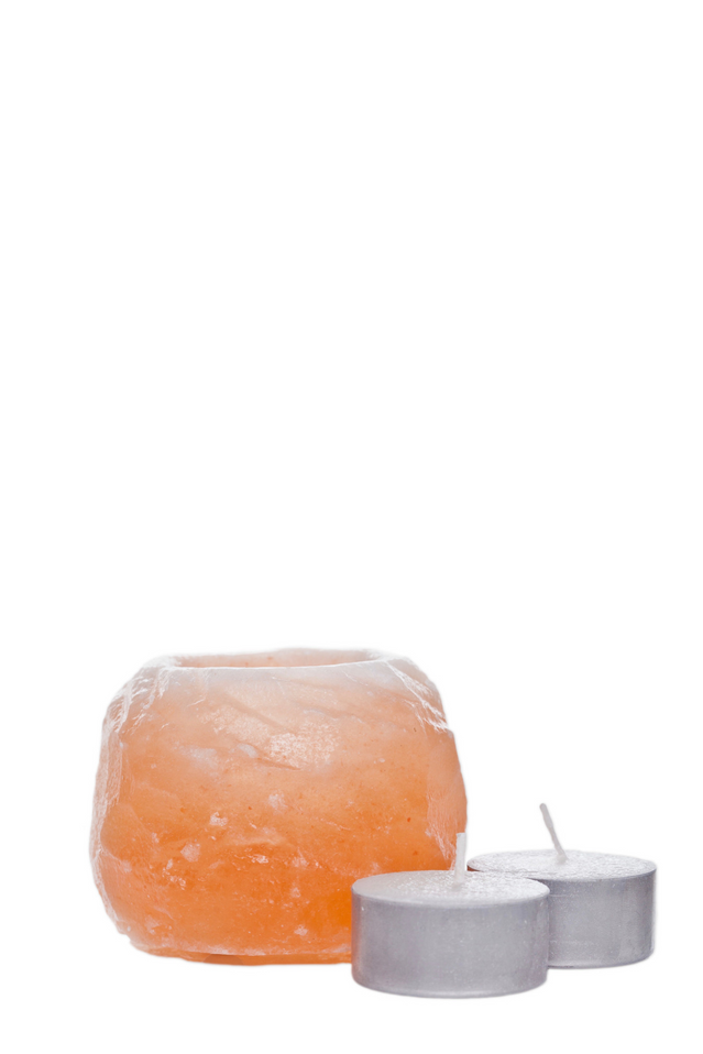 himalayan salt tea light holder SMALL