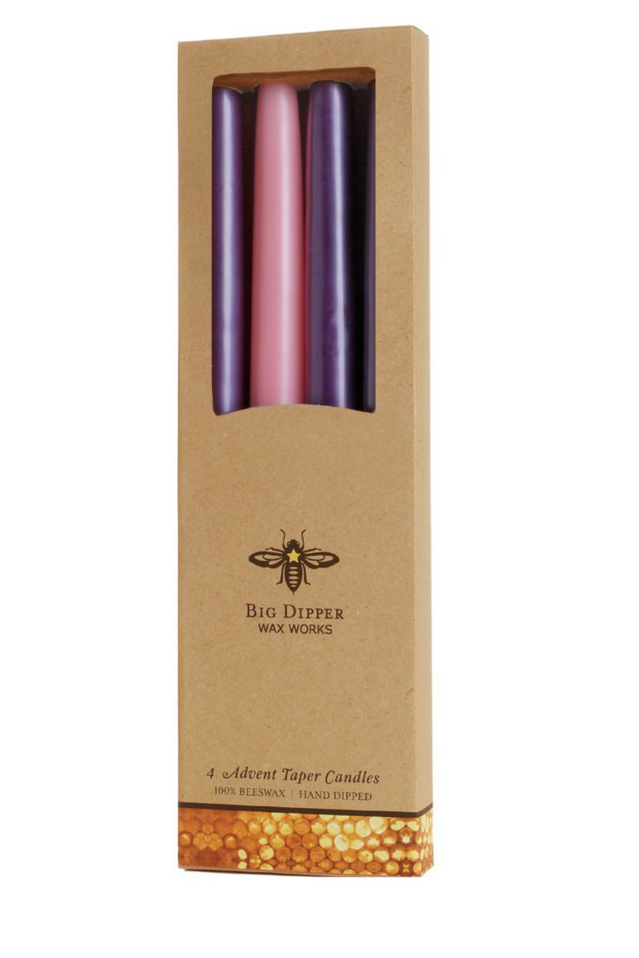 beeswax ADVENT CANDLES