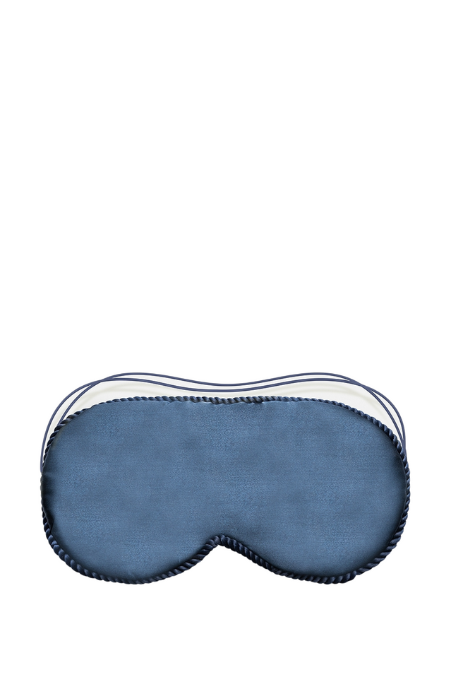 silk sleep mask NAVY