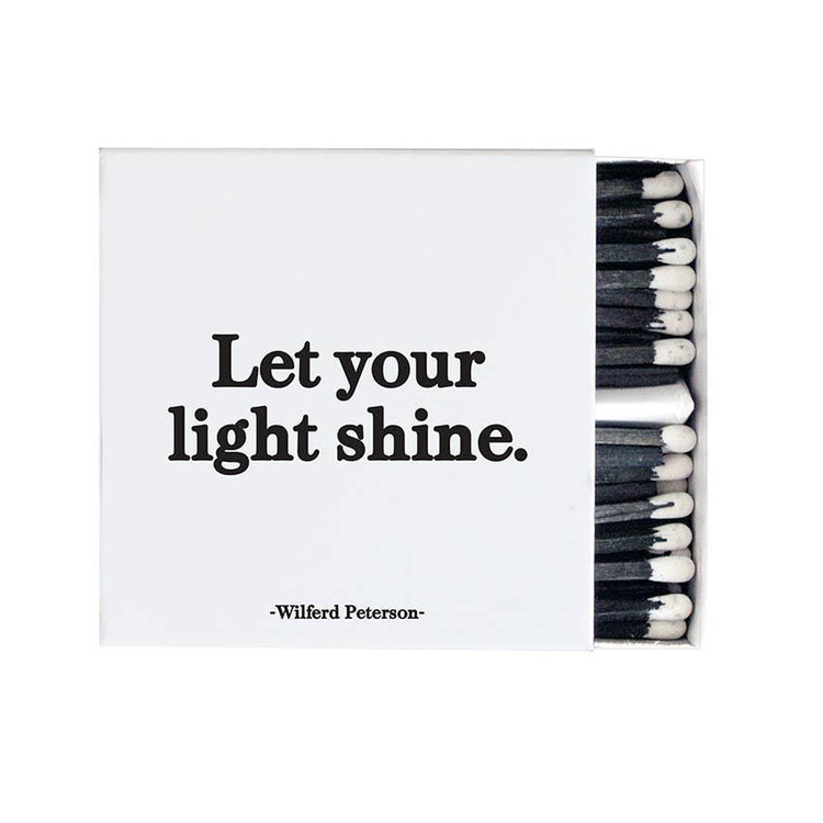 matches LET YOUR LIGHT SHINE