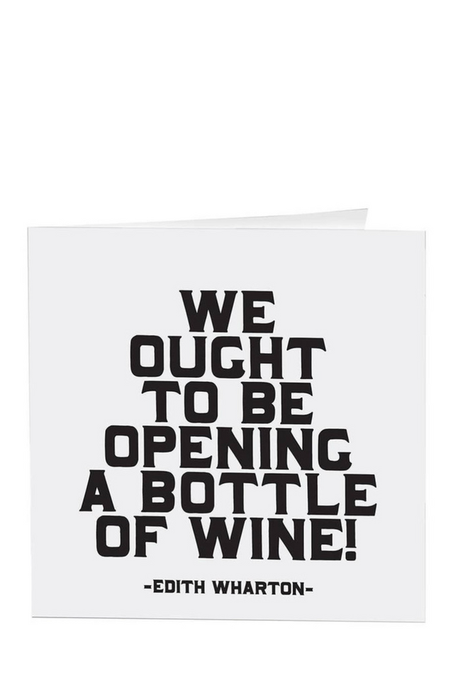 quotable card OPEN A BOTTLE