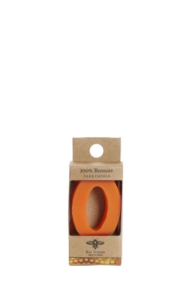 beeswax birthday candle 0