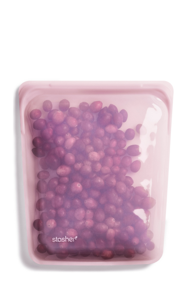 stasher half gallon ROSE QUARTZ