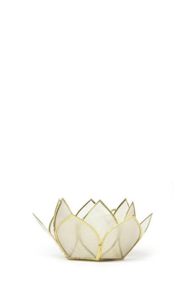capiz gemstone lotus PEARL