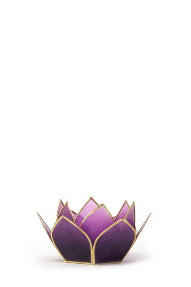 capiz gemstone lotus TANZANITE
