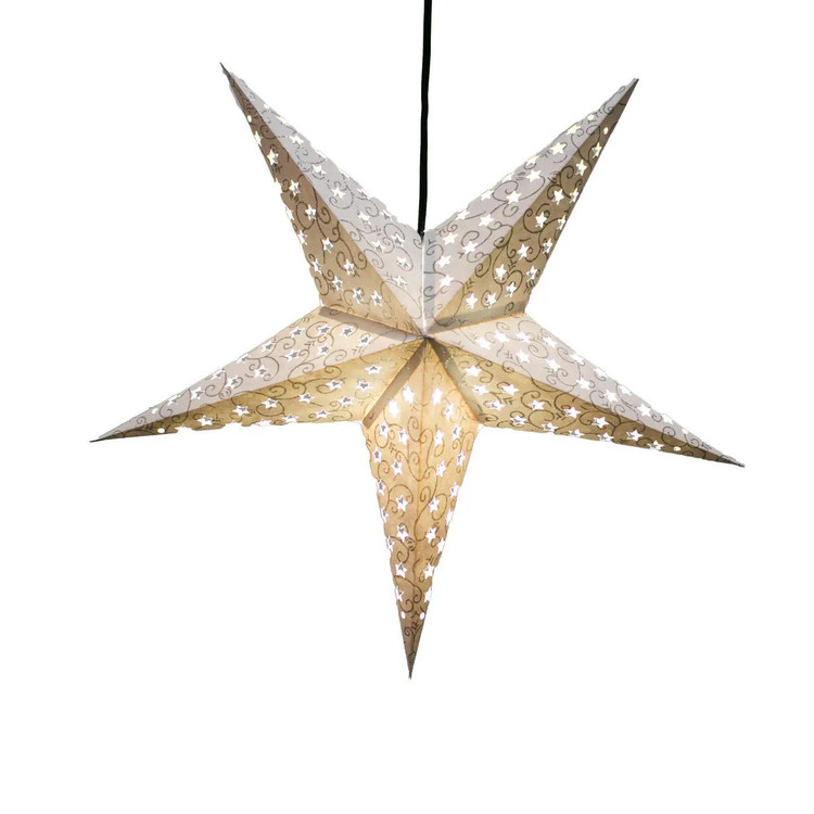 paper star lantern WINTER WONDERLAND