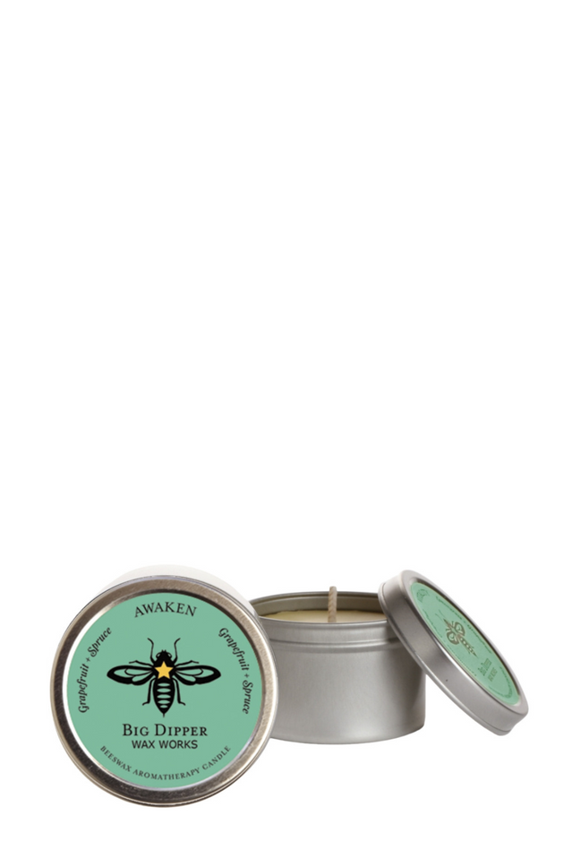 beeswax tin AWAKEN