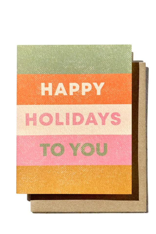 daydream card HAPPY HOLIDAYS TO YOU