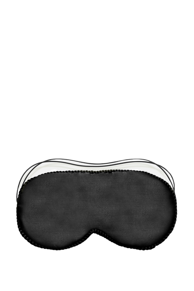 silk sleep mask BLACK