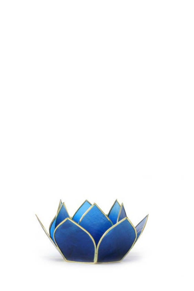 capiz gemstone lotus SAPPHIRE