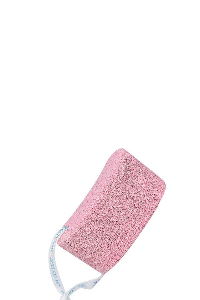 curved pumice stone PINK