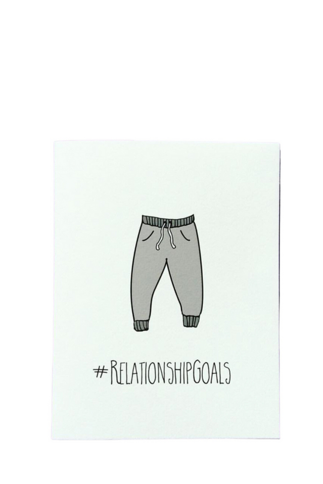 top hat card RELATIONSHIP GOALS