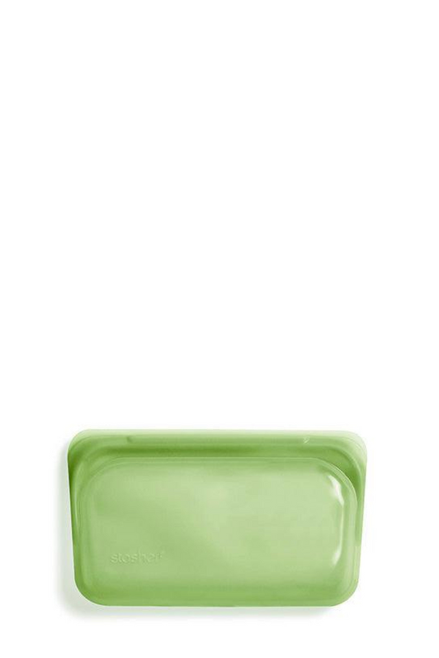 stasher snack bag RAINBOW GREEN