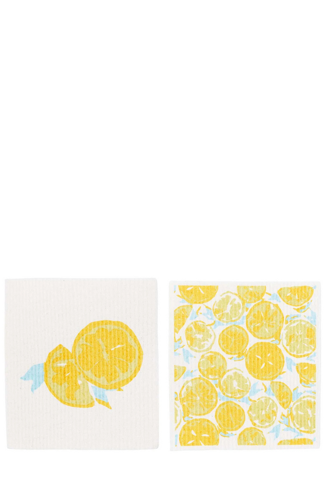 reusable cloths LEMON SLICES