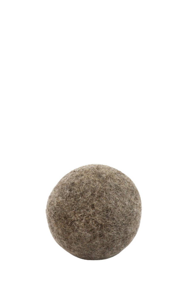 eco dryer ball NATURAL BROWN