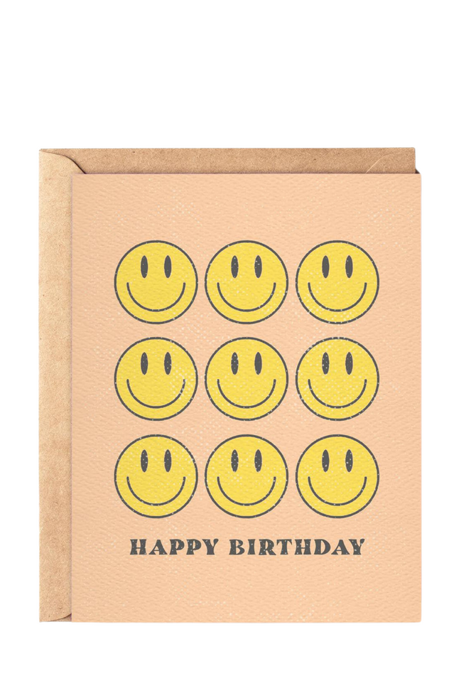 daydream card SMILEY BIRTHDAY