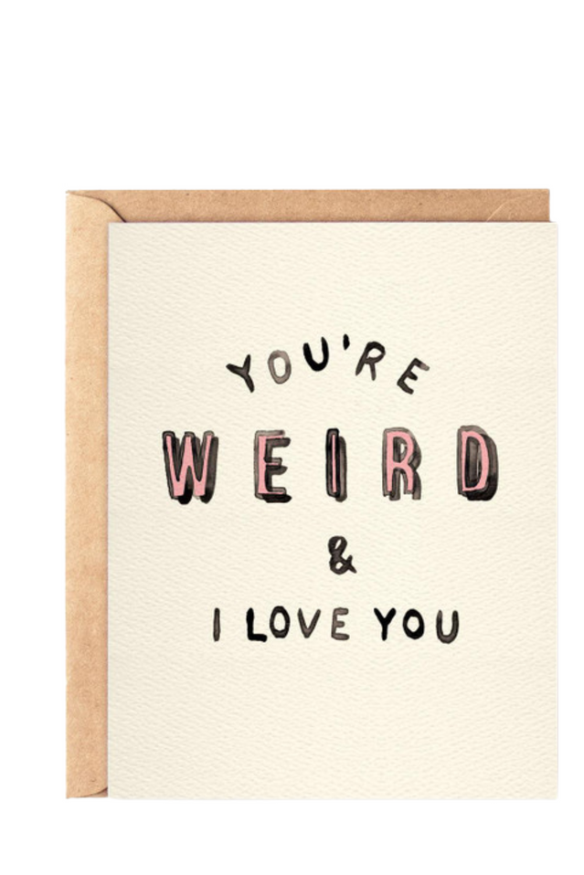 daydream card YOU'RE WEIRD