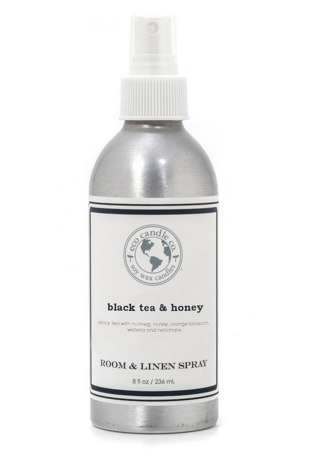 room & linen spray BLACK TEA & HONEY