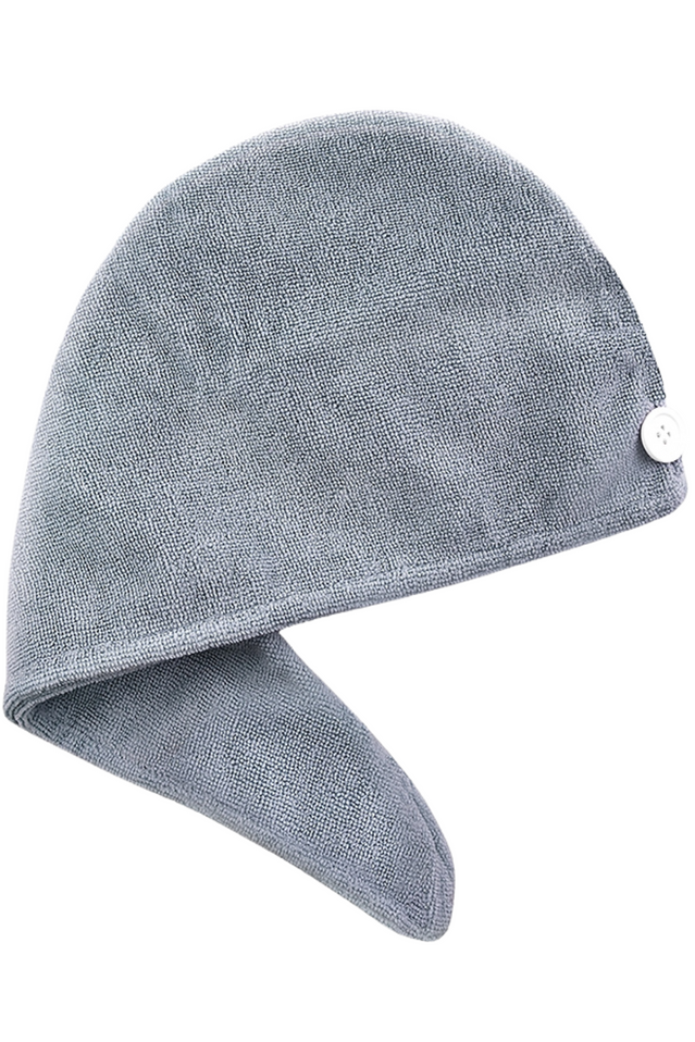 microfiber hair turban GREY