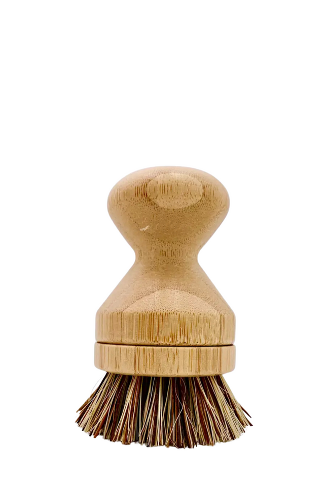 modular pot scrub brush BAMBOO