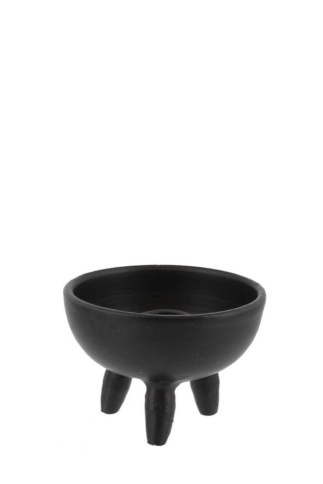 incense burner MATTE BLACK