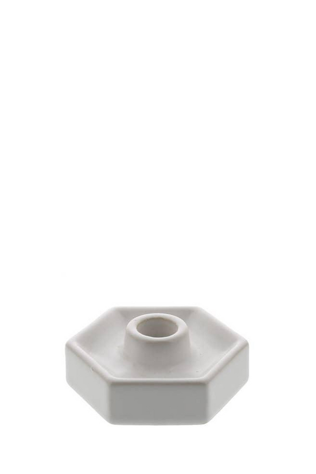 taper holder HEXAGON WHITE